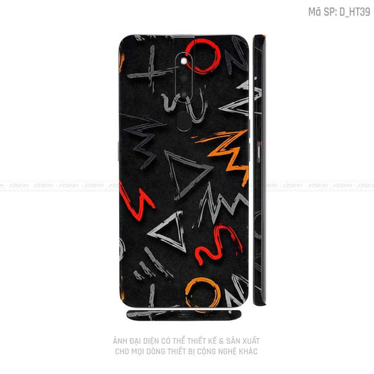 Miếng Dán Skin Điện Thoại OPPO F Series Hình Họa Tiết | D_HT39
