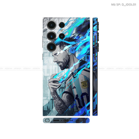 Dán Skin Samsung Galaxy S24 Series Chủ Đề Người Nổi Tiếng | D_IDOL01