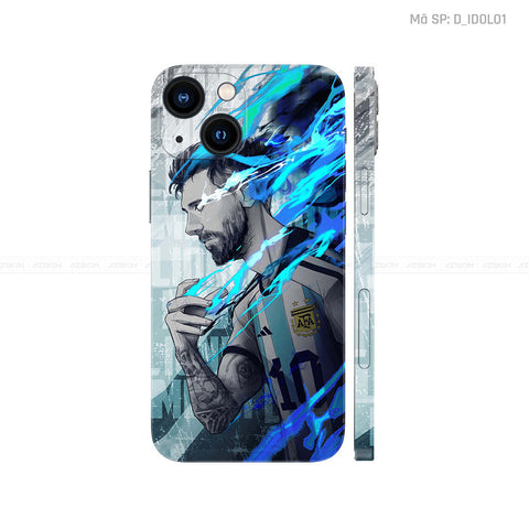 Dán Skin IPhone 13 Series Hình Messi | D_IDOL01