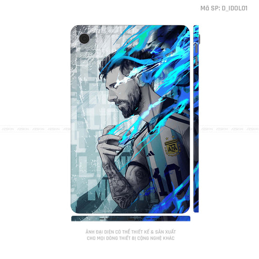 Dán Skin Máy Tính Bảng Oppo Pad Series Hình Messi | D_IDOL01