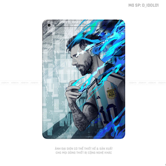 Dán Skin IPad Gen Hình Messi | D_IDOL01