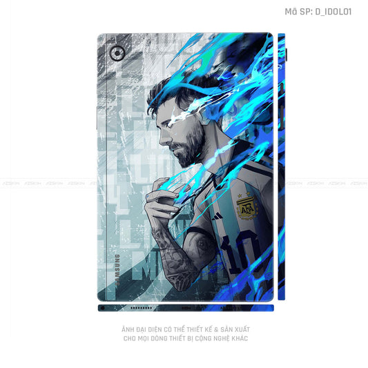 Dán Skin Galaxy Tab A Series Hình Messi | D_IDOL01