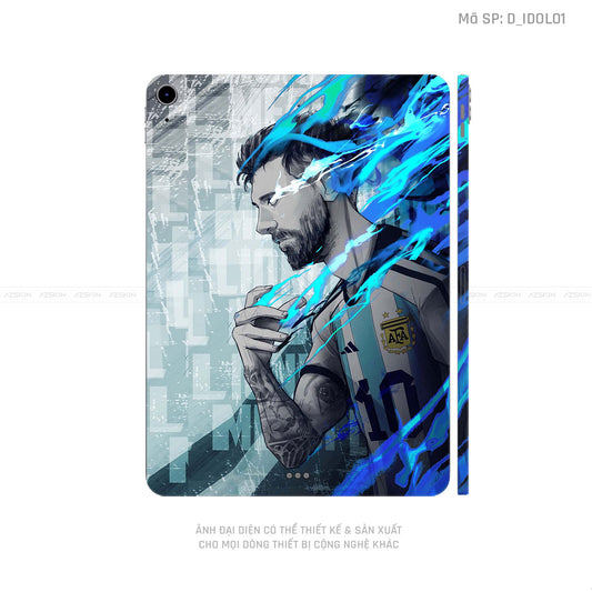 Dán Skin IPad Mini Series Hình Messi | D_IDOL01