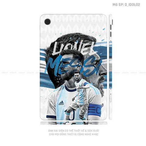 Dán Skin Máy Tính Bảng Oppo Pad Series Hình Messi | D_IDOL02