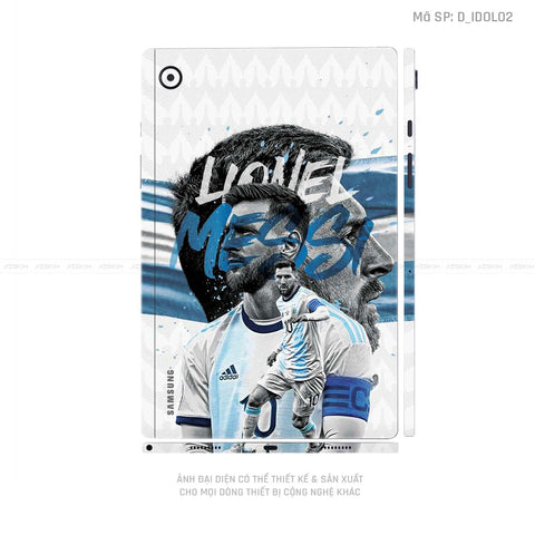 Dán Skin Galaxy Tab A Series Hình Messi | D_IDOL02