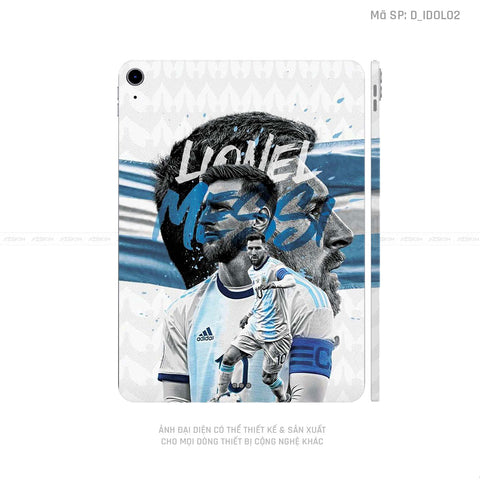 Dán Skin IPad Mini Series Hình Messi | D_IDOL02