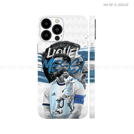 Dán Skin IPhone 14 Series Hình Messi | D_IDOL02