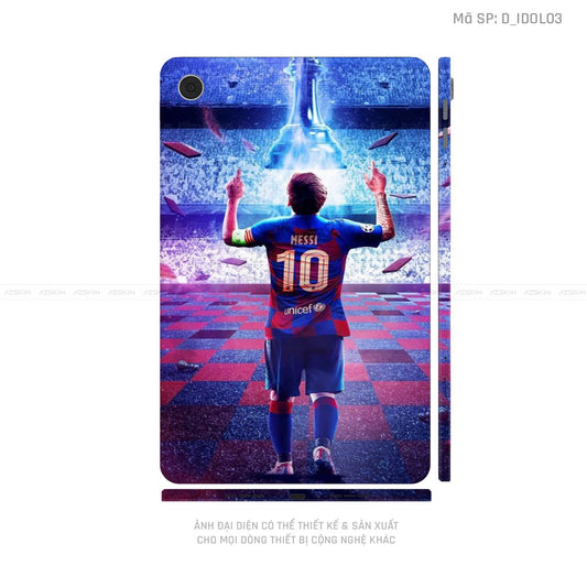 Dán Skin Máy Tính Bảng Oppo Pad Series Hình Messi | D_IDOL03