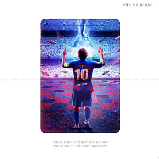 Dán Skin IPad Gen Hình Messi | D_IDOL03