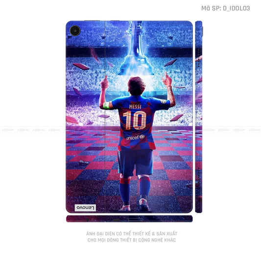 Dán Skin Máy Tính Bảng Lenovo Pad Series Hình Messi | D_IDOL03
