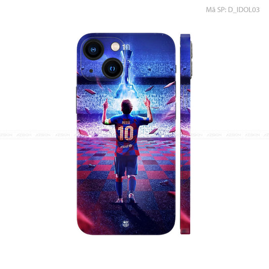 Dán Skin IPhone 14 Series Hình Messi | D_IDOL03