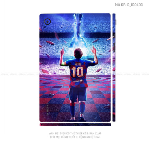 Dán Skin Galaxy Tab A Series Hình Messi | D_IDOL03