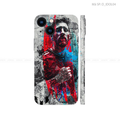 Dán Skin IPhone 13 Series Hình Messi | D_IDOL04