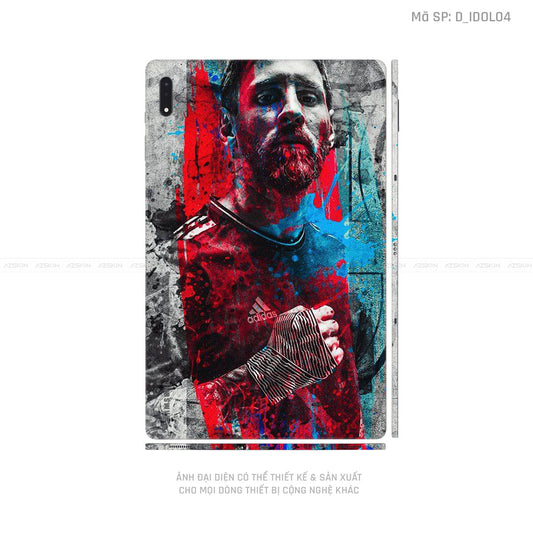 Dán Skin Galaxy Tab S8 Series Hình Messi | D_IDOL04