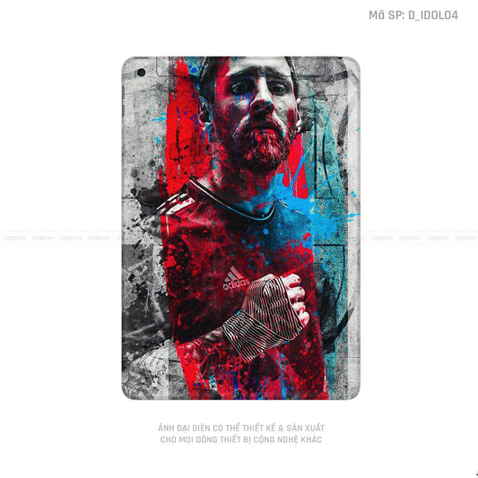 Dán Skin IPad Gen Hình Messi | D_IDOL04