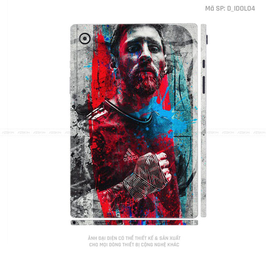 Dán Skin Galaxy Tab A Series Hình Messi | D_IDOL04