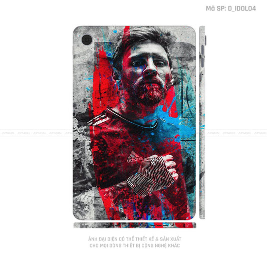 Dán Skin Máy Tính Bảng Oppo Pad Series Hình Messi | D_IDOL04
