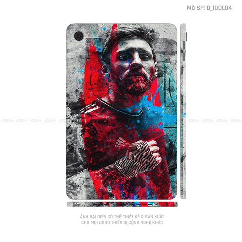 Dán Skin Máy Tính Bảng Oppo Pad Series Hình Messi | D_IDOL04