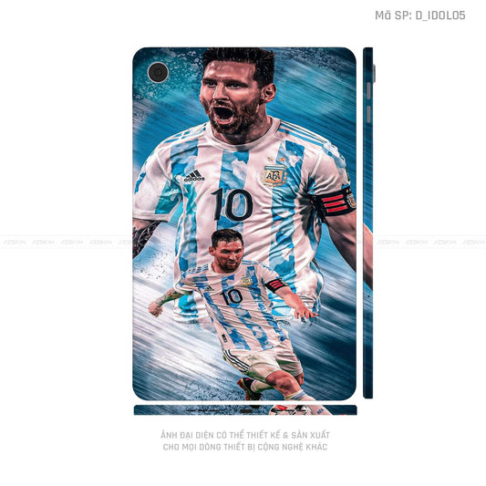 Dán Skin Máy Tính Bảng Oppo Pad Series Hình Messi | D_IDOL05