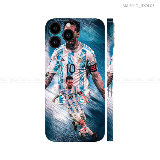 Dán Skin IPhone 12 Series Hình Messi | D_IDOL05