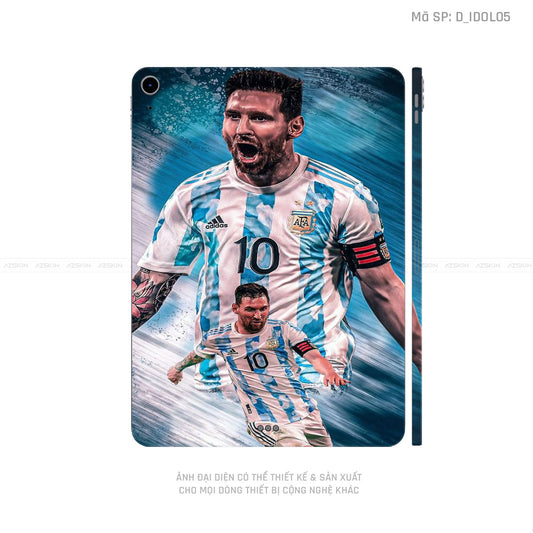 Dán Skin IPad Mini Series Hình Messi | D_IDOL05