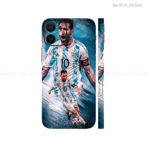 Dán Skin IPhone 12 Series Hình Messi | D_IDOL05