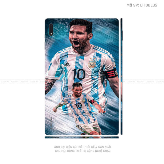 Dán Skin Galaxy Tab S8 Series Hình Messi | D_IDOL05
