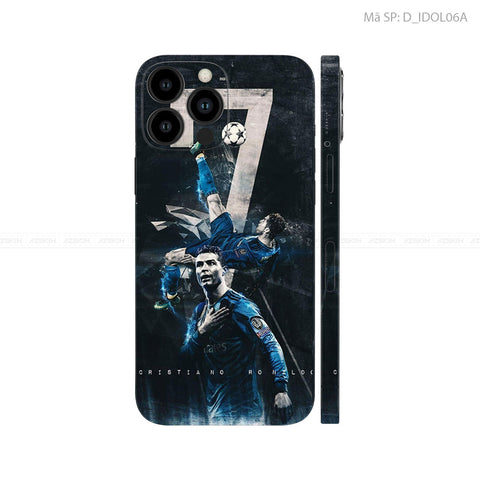 Dán Skin IPhone 13 Series Hình Ronaldo | D_IDOL06A