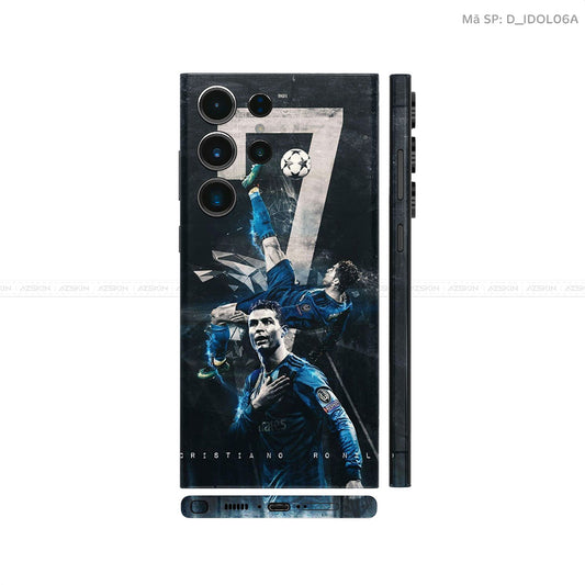 Dán Skin Galaxy S23 Series Hình Ronaldo | D_IDOL06A