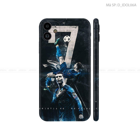Dán Skin IPhone 11 Series Hình Ronaldo | D_IDOL06A