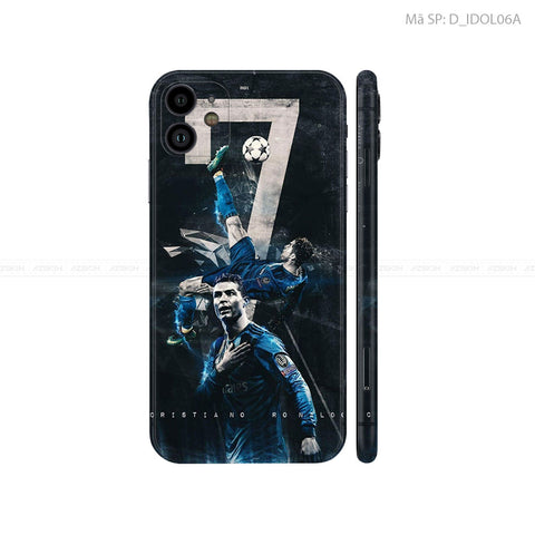 Dán Skin IPhone 11 Series Hình Ronaldo | D_IDOL06A