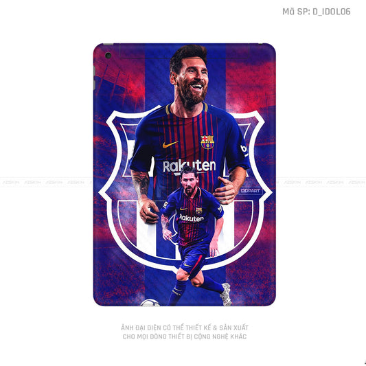 Dán Skin IPad Gen Hình Messi | D_IDOL06