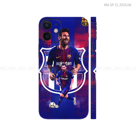Dán Skin IPhone 12 Series Hình Messi | D_IDOL06