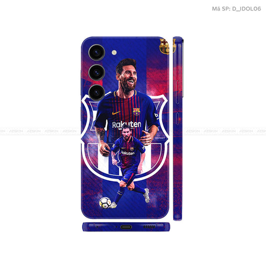 Dán Skin Galaxy S23 Series Hình Messi | D_IDOL06