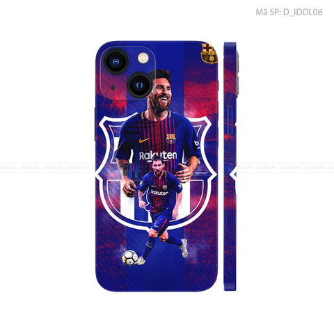 Dán Skin IPhone 13 Series Hình Messi | D_IDOL06