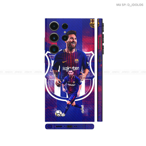 Dán Skin Galaxy S23 Series Hình Messi | D_IDOL06