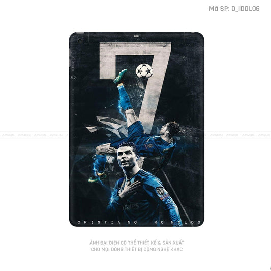 Dán Skin IPad Gen Hình Ronaldo (CR7) | D_IDOL07