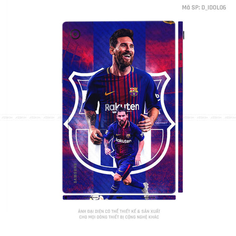 Dán Skin Galaxy Tab A Series Hình Messi | D_IDOL06