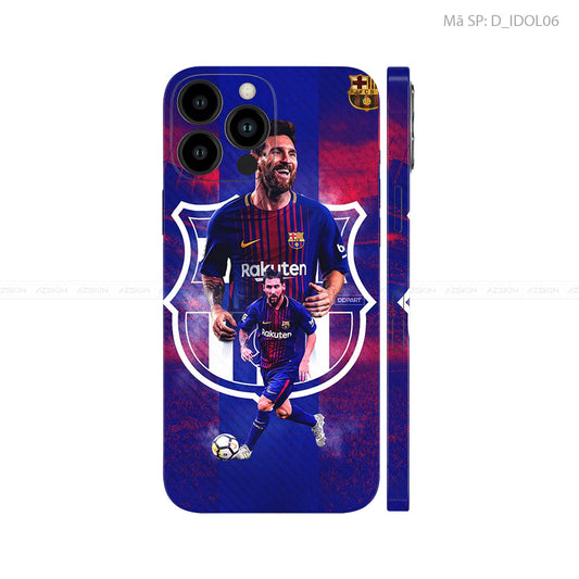 Dán Skin IPhone 12 Series Hình Messi | D_IDOL06