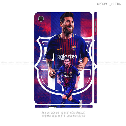 Dán Skin Máy Tính Bảng Oppo Pad Series Hình Messi | D_IDOL06