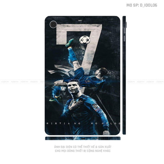 Dán Skin Máy Tính Bảng Oppo Pad Series Hình Ronaldo | D_IDOL06