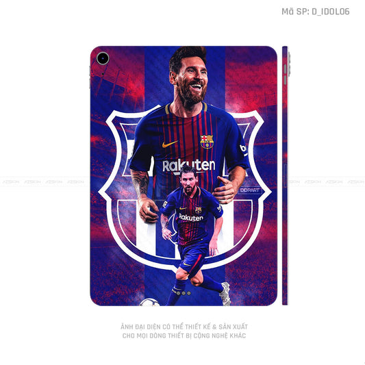 Dán Skin IPad Mini Series Hình Messi | D_IDOL06