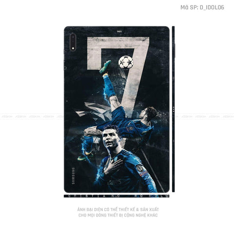 Dán Skin Galaxy Tab S8 Series Hình Ronaldo | D_IDOL06
