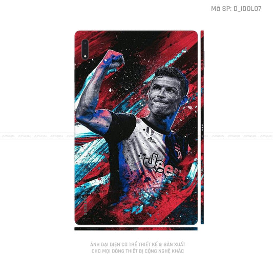 Dán Skin Galaxy Tab S8 Series Hình Ronaldo | D_IDOL07