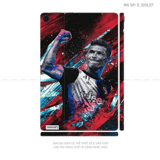 Dán Skin Máy Tính Bảng Lenovo Pad Series Hình Ronaldo | D_IDOL07