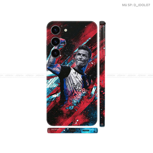 Dán Skin Galaxy S23 Series Hình Ronaldo | D_IDOL07