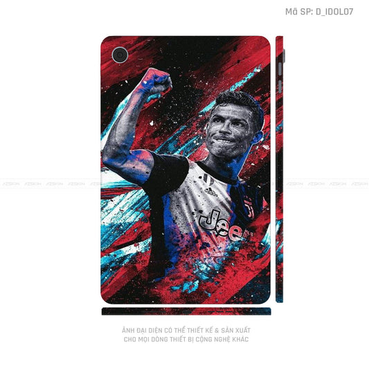 Dán Skin Máy Tính Bảng Oppo Pad Series Hình Ronaldo | D_IDOL07