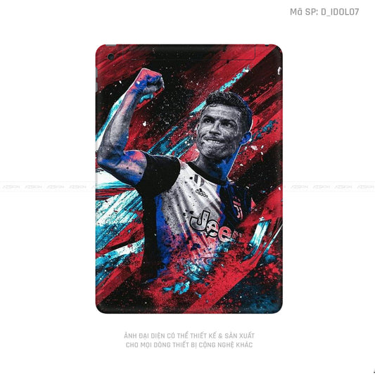 Dán Skin IPad Gen Hình Ronaldo (CR7) | D_IDOL07