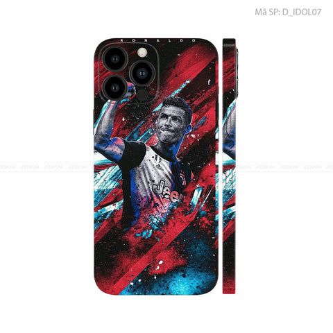 Dán Skin IPhone 13 Series Hình Ronaldo | D_IDOL07