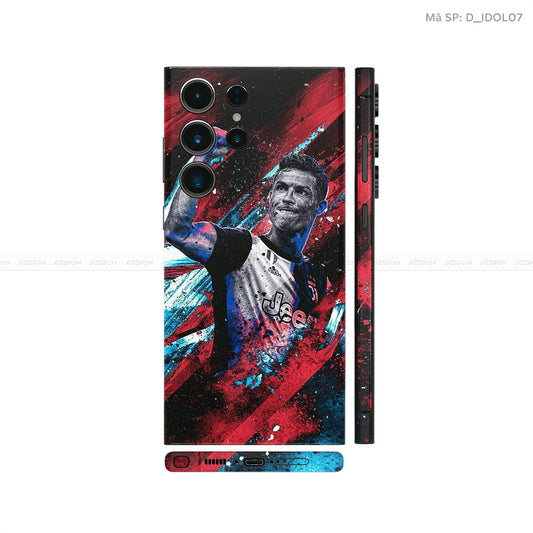 Dán Skin Galaxy S23 Series Hình Ronaldo | D_IDOL07